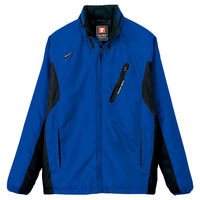 アイトス　フードイン中綿ジャケット　ブルー　AZ10304-006-4L　（直送品）