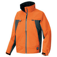 アイトス　全天候型ジャケット（ディアプレックス）　オレンジ×チャコール　AZ56301-063-4L　（直送品）