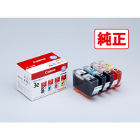 【アウトレット】キヤノン インクジェットカートリッジ BCI-3e/4MP 1パック（4色入） （1776B001）