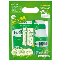 【アウトレット】暮らしの重曹せっけん　泡スプレー　本体+詰め替え+分包　ミヨシ石鹸