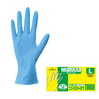 エスコ [M/285mm] 手袋(クリーンルーム用・ニトリルゴム/100枚