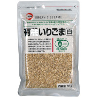 カタギ食品　有機いりごま白　1袋（70g）