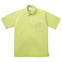 トンボ　キラク　ボタンダウンシャツ男女兼用　L　CR139-40-L　（取寄品）
