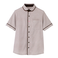 カーシーカシマ　半袖ニットシャツ（男女共用）　3L　HM-2659-3-3L　（取寄品）
