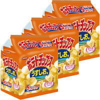 コイケヤ（湖池屋）　ポテトチップス　うすしお食べきり5個パック　1セット（3個）