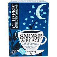 クリッパー　ハーブティー　スノア＆ピース　1箱（20バッグ入）