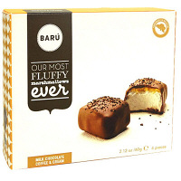 【アウトレット】Wismettacフーズ　バルー　フラッフィーマシュマロ（ミルクチョコ＆コーヒークリーム）　60g