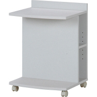 【アウトレット】不二貿易　マルチサイドテーブル　ハイ　ホワイト　1個