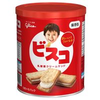 【非常食】 江崎グリコ ビスコ ビスコ保存缶 6570272 5年6か月 1箱（10缶入）