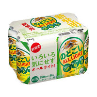 使用不可キリン　のどごし　オールライト　350ml　1パック（6缶入）