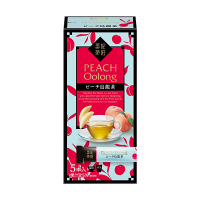 使用不可【アウトレット】【※税率要確認】英記茶荘　ピーチ烏龍茶　1箱（5本入）