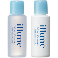 【0円サンプルS】illume（イリューム） お試しセット（モイストキャプチャーエッセンスウォーター、モイストキャプチャーエッセンスミルク） P&Gプレステージ