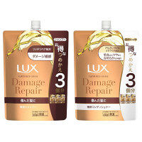 LUX(ラックス)スーパーリッチシャイン　ダメージリペア　補修シャンプー＆コンディショナー(各1000g)超特大　詰め替えセット　ユニリーバ