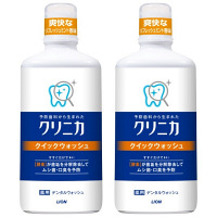 クリニカ　クイックウォッシュ（マウスウォッシュ）　450mL　1セット（2個）　ライオン　マウスウォッシュ