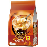 使用不可【アウトレット】【※税率要確認】ネスカフェ　ゴールドブレンド　キャラメルマキアート　1袋（25本入）
