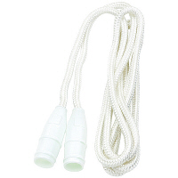 【アウトレット】サクラクレパス　ナイロンなわとびドッキングホワイト　1個