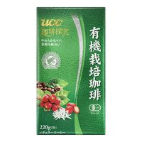 【アウトレット】【コーヒー粉】UCC上島珈琲 珈琲探究 有機栽培珈琲 VP 220g 1袋　コロンビア　コーヒー粉