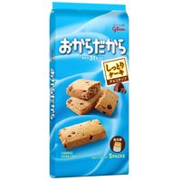 おからだから（チョコチップ） 1袋（5枚入） 江崎グリコ 栄養補助食品