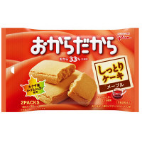 おからだから（メープル）　1袋（2枚入）　江崎グリコ　栄養補助食品