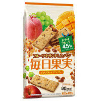 毎日果実 アップル＆マンゴー 1袋（3枚×5袋） 江崎グリコ 栄養補助食品