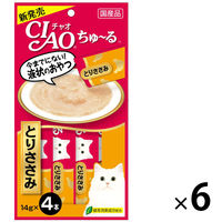 いなば CIAO チャオ ちゅーる 猫 ささみ 国産（14g×4本）6袋 ちゅ～る キャットフード 猫用 おやつ