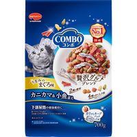 コンボ 猫下部尿路 まぐろ味・カニカマ 国産 700g（140g×５袋）キャットフード 猫 ドライ