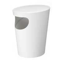 エノッツ サイドテーブル ごみ箱 Wホワイト I'mD（アイムディー）1個 岩谷マテリアル