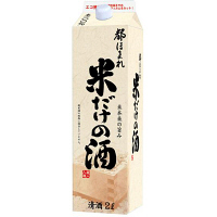 都ほまれ　米だけの酒パック　２Ｌ  日本酒