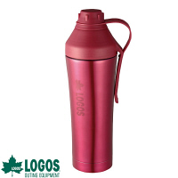 【アウトレット】LOGOS（ロゴス）　クールヒップボトルM　ピンク　1個