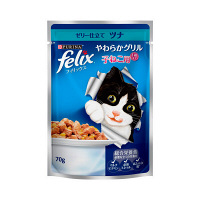 フィリックス（felix）猫用 やわらかグリル 子猫用 ゼリー仕立て ツナ 70g 12袋 ネスレ日本
