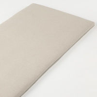 【SALE】 無印良品 オーガニックコットン天竺敷ふとんシーツ・ゴム付き・シングル/杢ベージュ 7086166 良品計画