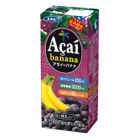 使用不可【アウトレット】【※税率要確認】エルビーアサイーバナナ　200ml　1箱　（24本入）