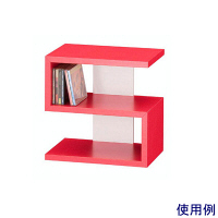 【アウトレット】S字ラック　ピンク　KIA-3535PK