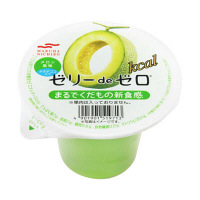 マルハニチロ　ゼリーdeゼロ　メロン風味　180g