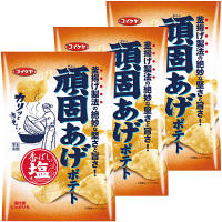 コイケヤ（湖池屋） 頑固あげポテト 香ばし塩味 60g　1セット（3袋）