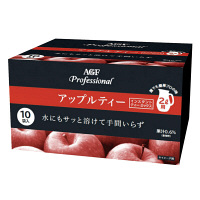 【アウトレット】味の素AGF プロフェッショナル アップルティー 2L用 1箱（10袋入）