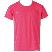 フットマーク×ファイテン　介護ウェア　Tシャツ　ピンク　S　（取寄品）