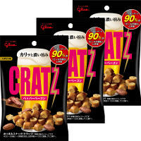 江崎グリコ　クラッツ　ペッパーベーコン　3個　おつまみ　スナック菓子