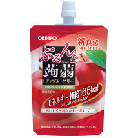 ぷるんと蒟蒻ゼリー　スタンディングタイプ　エネルギー補給　1個　オリヒロ　栄養補助ゼリー