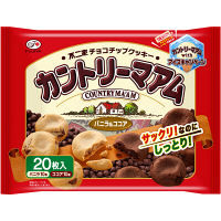 カントリーマアム（バニラ＆ココア）　20枚　バニラ味、ココア味、　不二家