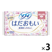 ナプキン 生理用品 ソフィ はだおもい 特に多い昼用 羽つき (230/23cm) 1セット (20枚×3パック)