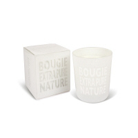 【アウトレット】カンパニードプロバンス エクストラピュア グラスキャンドル 140g 無香料 1個 グローバルプロダクトプランニング