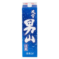 風雪  男山淡麗　2L パック 1本  東亜酒造 日本酒