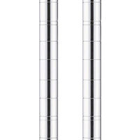 アイリスオーヤマ 柱25 メタルラック ポール（柱）パーツ 高さ2095mm MR-210P1セット（2本入）　（直送品）