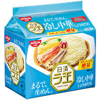 日清食品　日清ラ王　冷し中華　しょうゆだれ　5食パック
