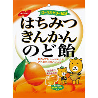 【アウトレット】ノーベル　はちみつきんかんのど飴　はちみつきんかん味　110g　1セット（2袋入）