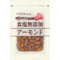 東洋ナッツ食品　食塩無添加アーモンド　90g