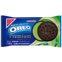 【アウトレット】ヤマザキナビスコ　オレオ　プレミアムエディション　濃厚抹茶ミルククリーム　1セット（10袋入）