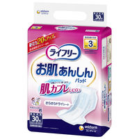 テープ用尿とりパッド 尿漏れ ライフリー お肌あんしん 昼用 3回吸収 1パック (30枚) ユニ・チャーム