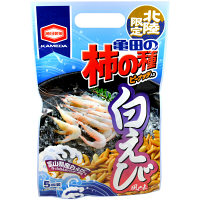 【ご当地柿の種】亀田製菓　北陸限定　亀田の柿の種　白えび風味　110g　1袋